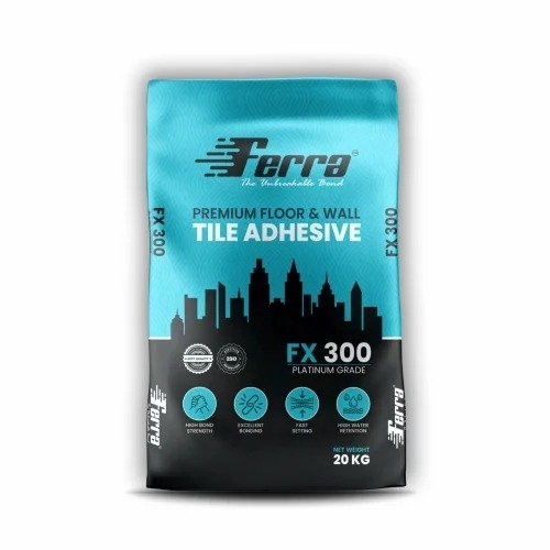 Industrial Ferra Tile Adhesive Fx 300 Silver Grade - Physical State: Powder