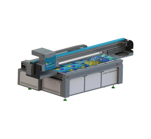 Industrial Uv Flatbed Printer - Metal, Over 2000 Mm Width, 1440 Dpi, 12 Sqm/h, 12 Printheads | Automatic, Plc Control, Manual Cleaning System