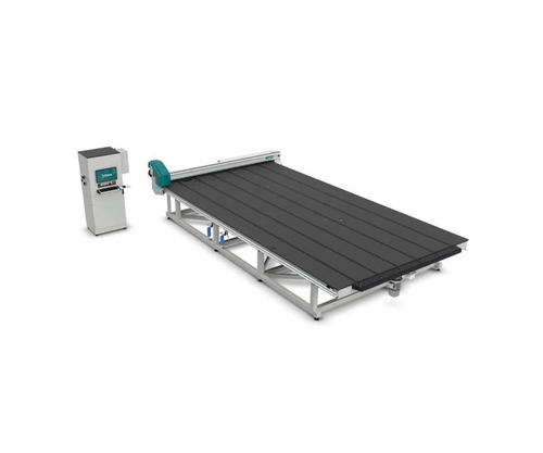 MB-NXT 37 CNC Glass Cutting Machine - 3710x2750 mm, Black, Automatic | High Precision, High Speed, PLC Control