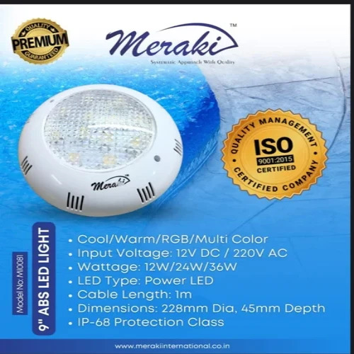 Swimming Pool Underwater Led Light - Material: Abs