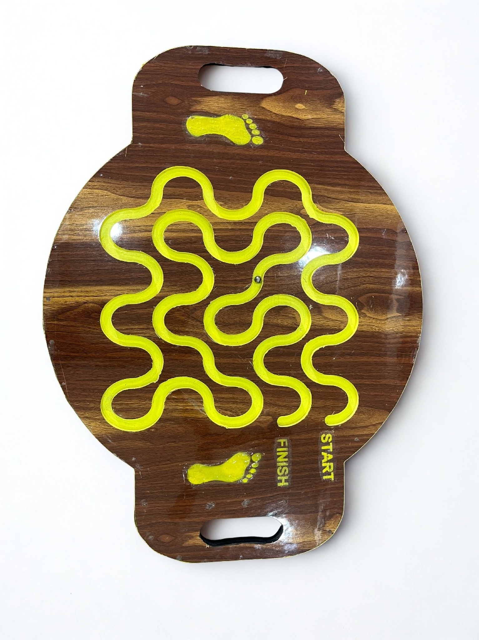 Wooden Leg Maze Game