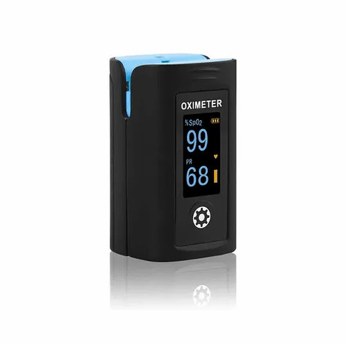 Dr Morepen Pulse Oximeter - Box Packaging Rectangular Shape | LED Display Portable Battery Powered Durable