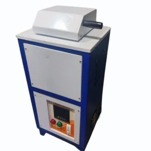 Electric Gold Melting Machine - Stainless Steel, White Blue, 220 Volt | Automatic, Rapid Melting, Precise Temperature, Energy Saving, Durable, Compact Design, Even Heating, Easy Control