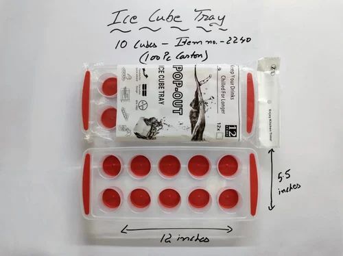 Ice Cube Tray - Material: Corrugated Board