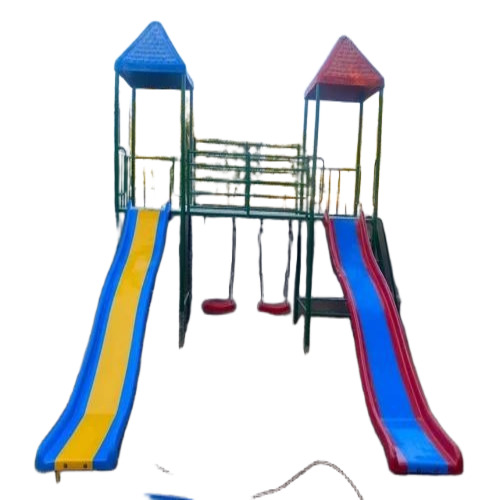 Kids Giraffe Slides - Plastic Metal Multicolor | Crack Proof Finely Finished Durable Shining