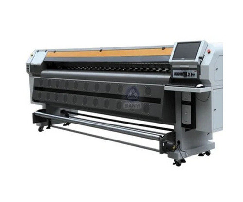 Konica 512i Solvent Printing Machine - Metal 10 Feet CMYK 480x720dpi | Automatic PLC Control