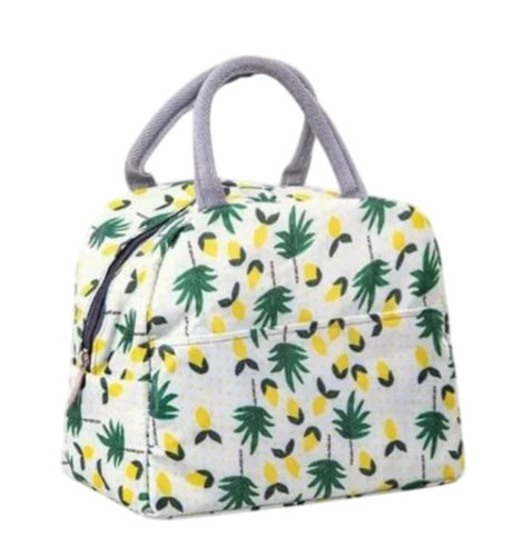 Printed Waterproof Jute Lunch Bags