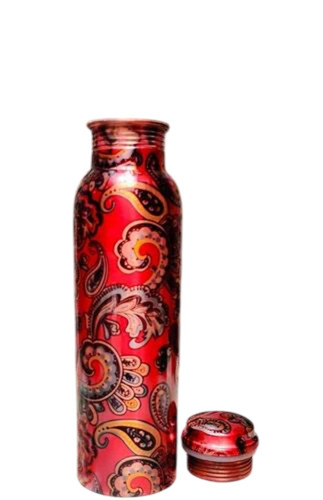 Red Copper Water Bottle