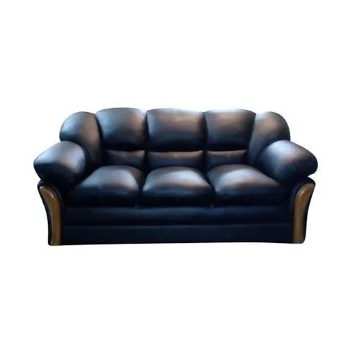 Black Three Seater Sofa