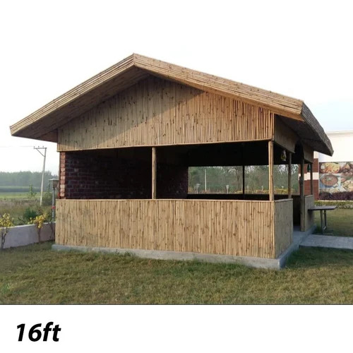 Outdoor Bamboo Hut - Earthquake Intensity: Na