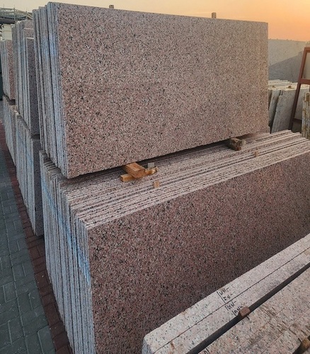 Rosy Pink Granite - Polished Standard Slab, Pink | Eco Friendly Flooring Granite
