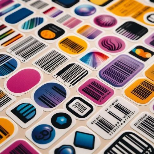 Color Printed Paper Label - Material: Epoxy