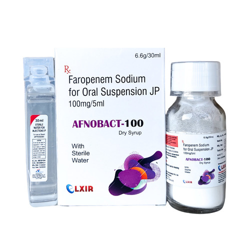 Faropenem Sodium For Oral Suspension Jp 100 Mg - Ingredients: .