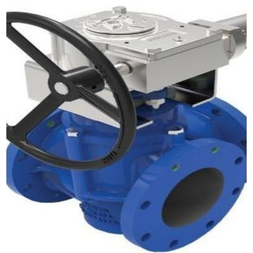 Hydraulic Pneumatic Valve - Standard Size, Blue, Durable | Corrosion Resistance, Rust Proof