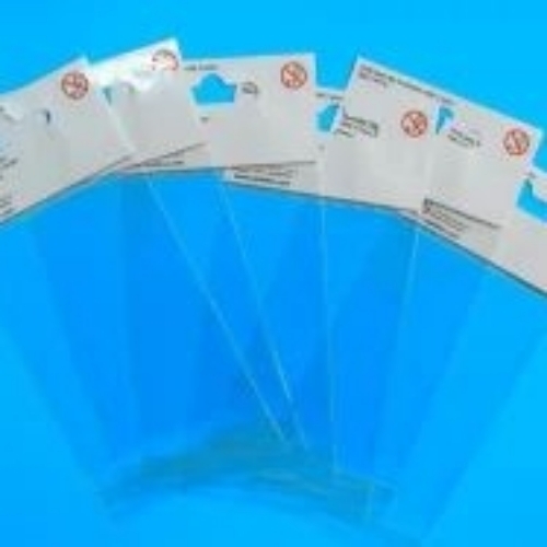 Plain Blue Stationery Poly Bags - PP Material, Blue, Durable | Eco Friendly, Industrial Use, Gift Bags