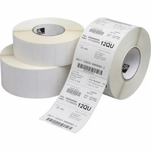 White Barcode Paper Printed Label - Application: Scan