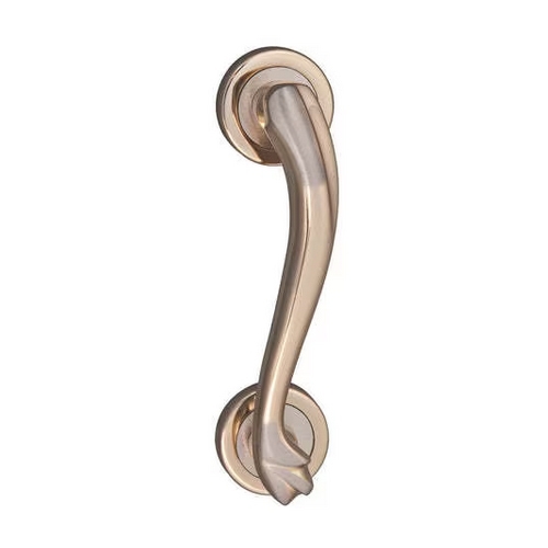 15 Inch Brass Door Handle - Color: Silver