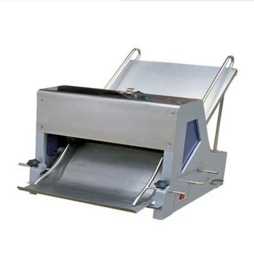 Bread Slicing Machine - Stainless Steel, Silver, 220-380V | Automatic, Sharp Blades, Adjustable Thickness, Easy Cleaning