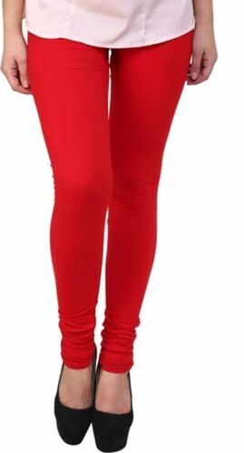 Ladies Red Legging