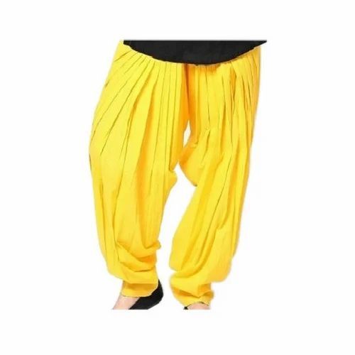 Ladies Yellow Patiala Salwar