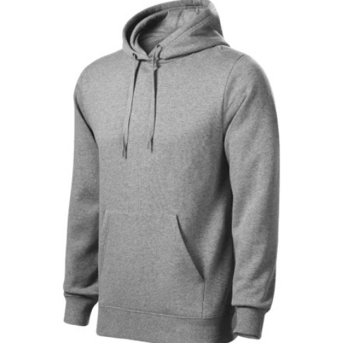 Men Light Grey Cotton Hoodie - Regular Fit, Full Sleeves, Winter Wear | Breathable, Quick Dry, Anti UV, Soft Comfortable