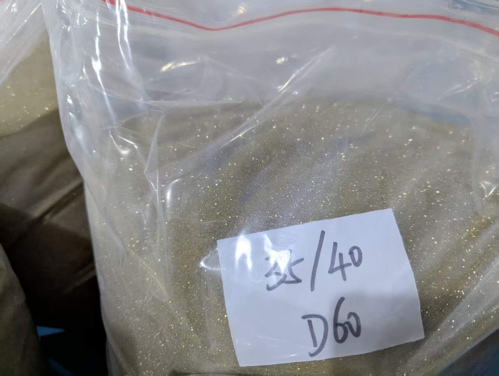 Synthetic Industrial Diamond Powder - Color: Yellowish