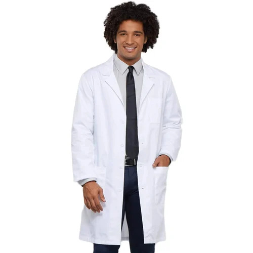 White Cotton Doctor Coat