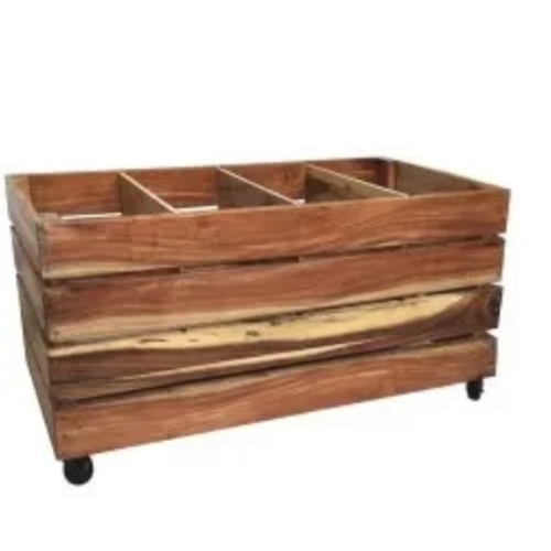 Wooden Pallets Box - Wood, Standard Size, Brown | Durable, Eco Friendly, Shipping Use