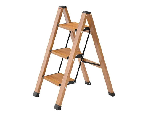 Aluminium 3 Step Folding Ladder