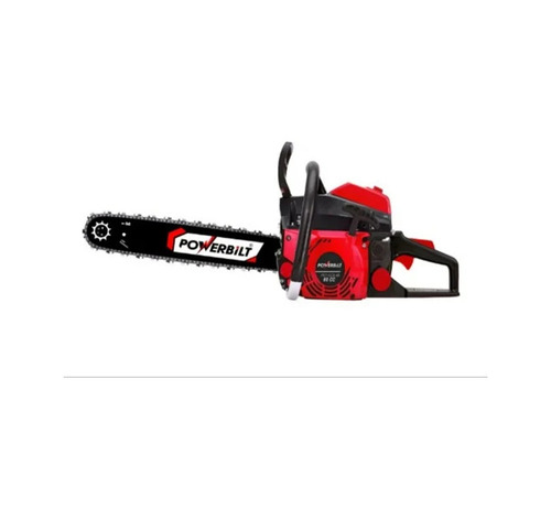 PBT GCS 68 Gasoline Chain Saw - 18 Inch Bar, 68 cc, 0.85 L Fuel Tank, Red Black | Easy To Use, Finishing Cutting Hard Materials