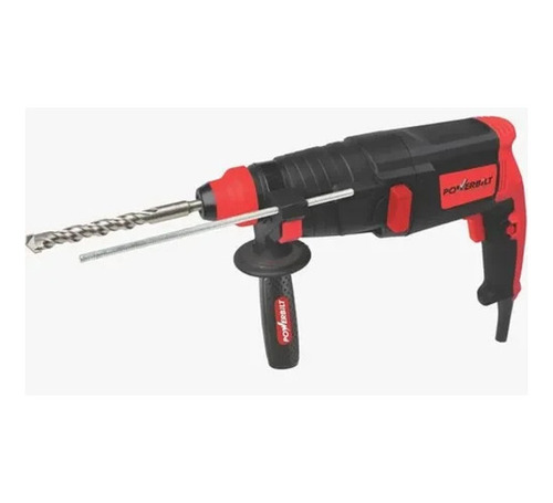 PBT-RH-20A Rotary Hammer Machine - 20mm Drill Diameter, 1200W, 8000RPM, 220V, Red Black | Electric, Polished Surface, Easy To Use, Industrial Use