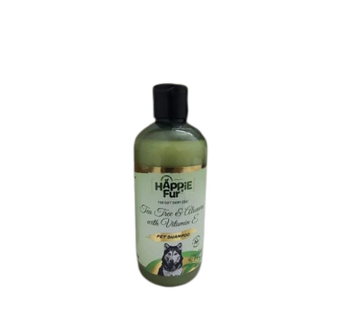 Pet Shampoo Bottle - 300ml Brown Paraben Free | Easy To Use Dog And Cat Application