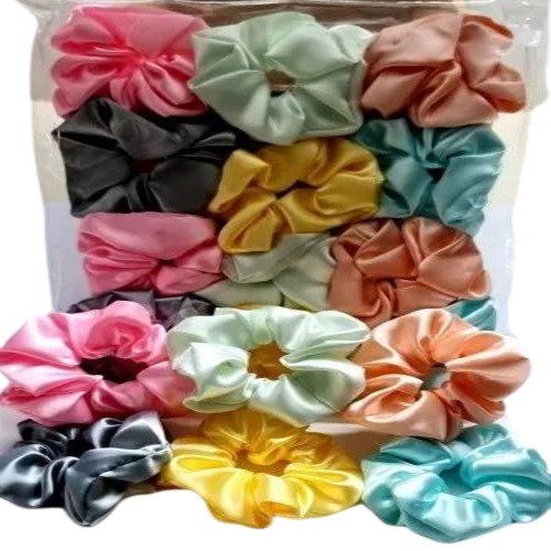 Satin Hair Scrunchies