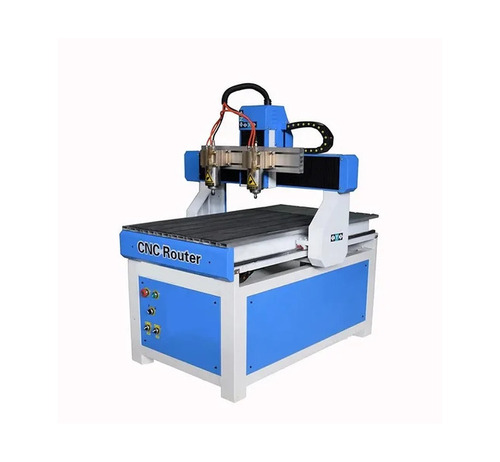 3KW CNC Wood Router - Foam Board, Plywood, Acrylic, Aluminium 600x900x200mm, Blue White, Automatic, PLC Control, High Speed
