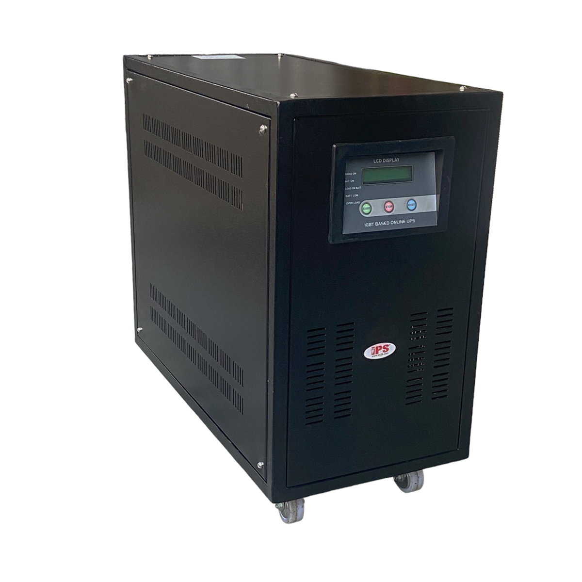 5 Kva Single Phase Online UPS with Isolation Transformer - Black, 5KVA, Single Phase | True Sine Wave, Inbuilt Isolation Transformer, AVR, LCD Display