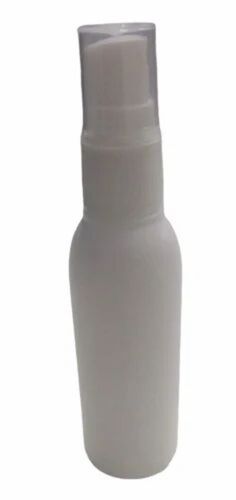 60ml Hdpe Spray Bottle - Hdpe, 60ml, White, Round | Eco Friendly, Leak Proof, Pharmaceutical Use