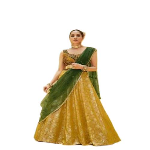 Fancy Georgette Embroidered Lehenga Choli