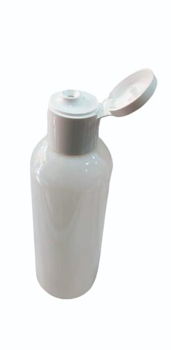 Hdpe Hand Sanitizer Bottle - Round, White, Eco Friendly | Leak Proof, Industrial Pharmaceutical Use