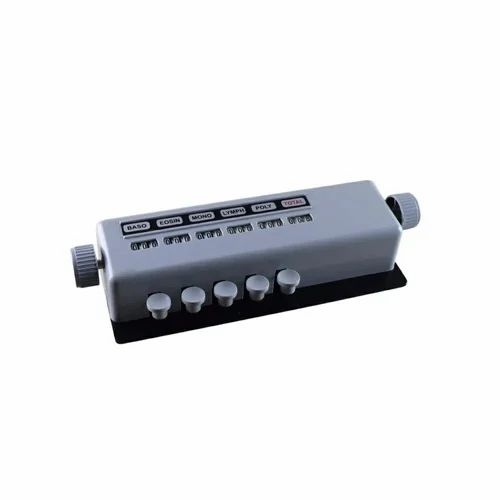 Mei Blood Cell Counter Manual 5 Key - Metal, Standard Size, Gray with Black Accents | Digital Display, Electric, Heavy Duty, Portable