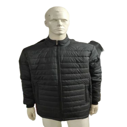 Men Black Reversible Jacket