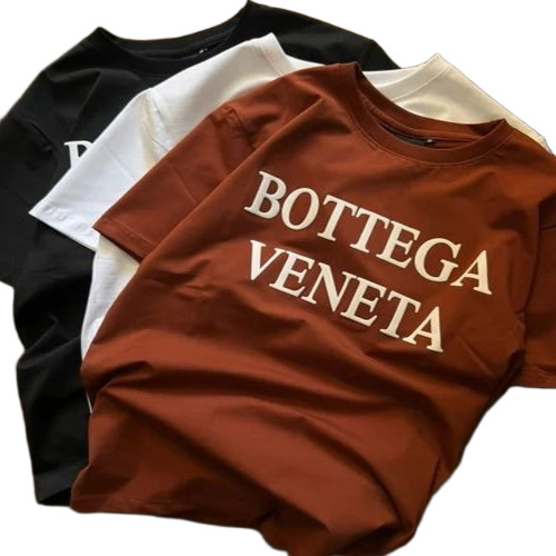 Men Cotton Printed T Shirt - Cotton, L-XXL, Brown, O-Neck | Fancy, Comfortable, Half Sleeves