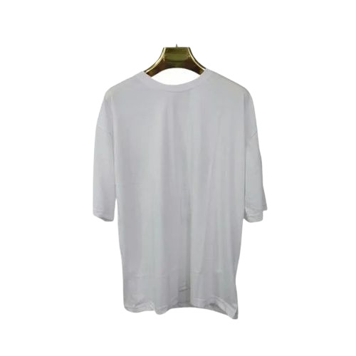 Men Cotton T Shirt - Cotton, L to XXL, White | O-Neck, Half Sleeves, Fancy Comfortable