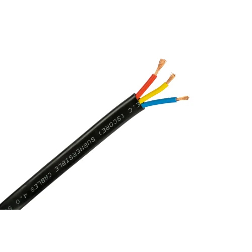 Multi Core Flexible Cables - Color: Black