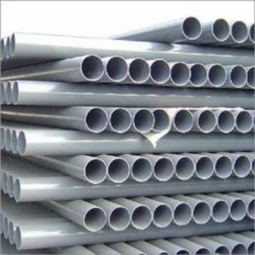 Rigid Pvc Pipes - Durable Grey PVC, Corrosion Resistant, Lightweight, Leak Proof