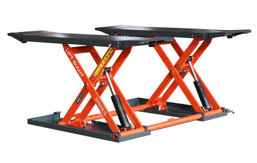 Smooth Operation Car Scissor Lift - Color: Red