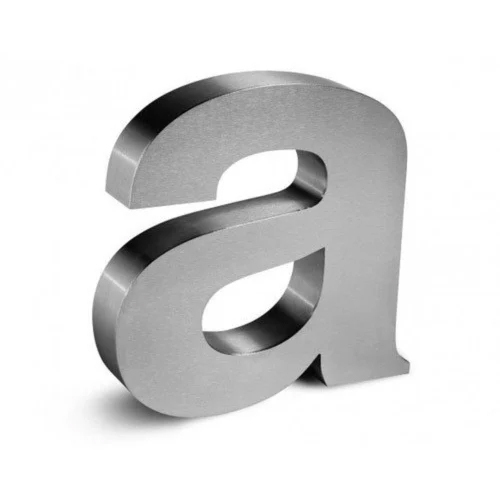 Stainless Steel Letter - Application: Promotional