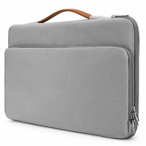 Grey Polyester Laptop Sleeve