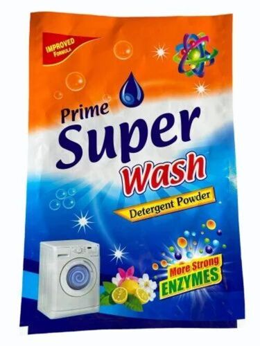 Prime Super Wash Detergent Powder - 3 Kg Polybag | Eco-Friendly, Fresh Scent, Machine Wash, Soft Water
