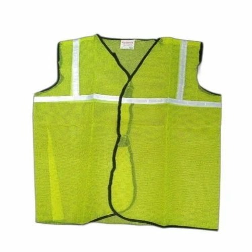 Reflective Cross Belt - Elastic Green | Safety Multicolor Polyester Custom Size