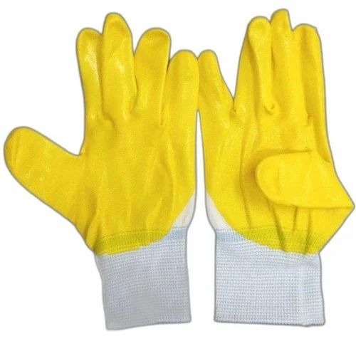 Rubber Coated Hand Gloves